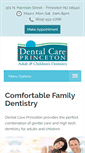 Mobile Screenshot of dentalcareprinceton.com